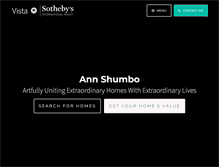 Tablet Screenshot of annshumbo.com